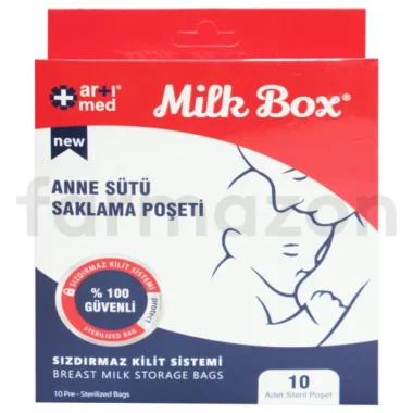 Artımed Sut Saklama Poset 10lu 2ADET