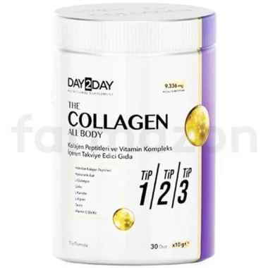 Day2Day The Collagen All Body Toz 10 gr 30'lu 2ADET