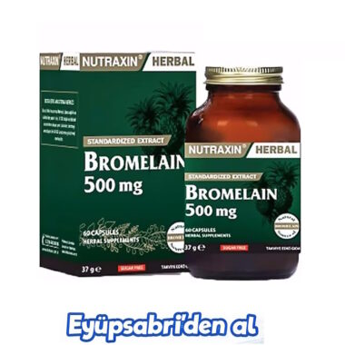 Nutraxin Bromelain 60 Kapsül 2ADET