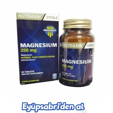 Nutraxin Magnesium 250 Mg 60 Tablet 2ADET