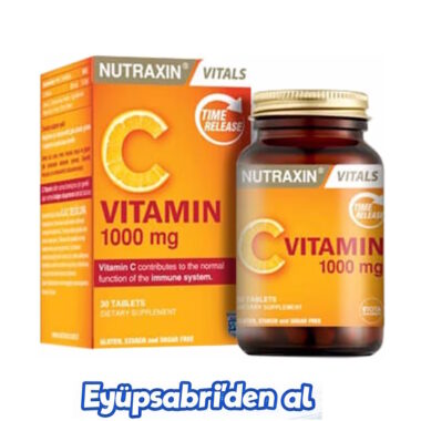 Nutraxin Vitamin C 1000 Mg 30 Tablet 2ADET