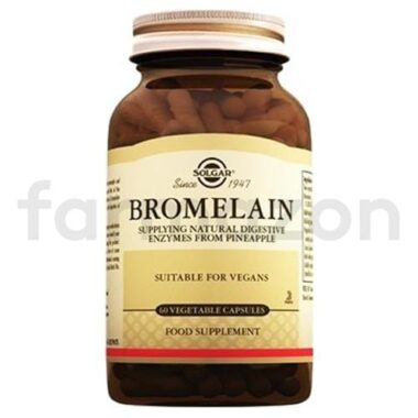 Solgar Bromelain 150 Mg 60 Kapsül 2ADET