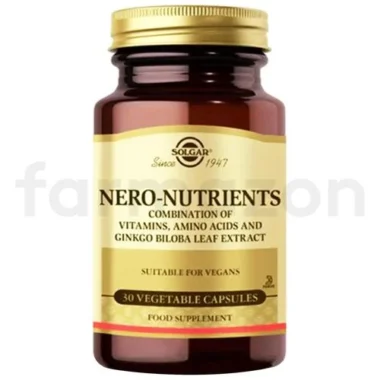 Solgar Nero Nutrients 30 Tablet 2 ADET