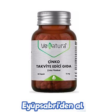 Venatura Cınko 15 Mg 60 Kapsul 2ADET