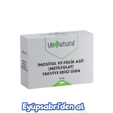 Venatura inositol ve Folik Asit Metilfolat 20 Saşe 2ADET