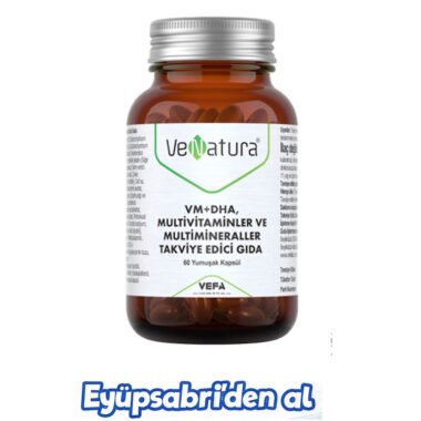 Venatura Vm+Dha Multivitaminler 60 Yumuşak Kapsül 2ADET