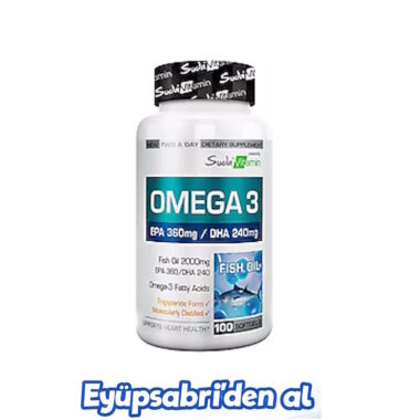 Suda Vitamin Omega-3 100 Softgels 2ADET