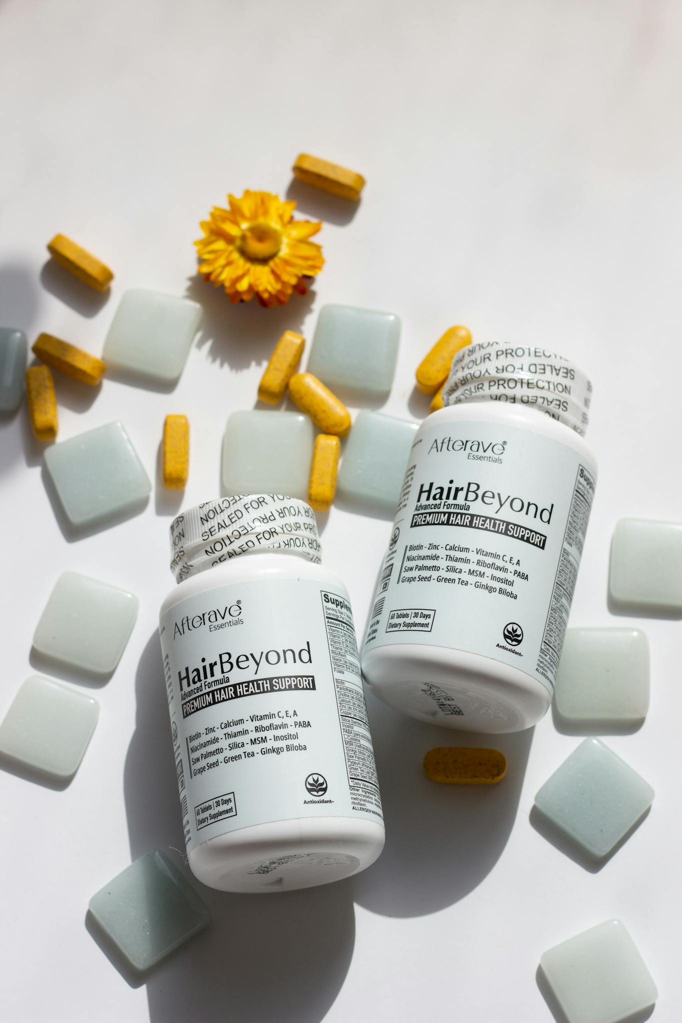 Enhance your wellness routine with HairBeyond vitamins for hair, skin, and nails.