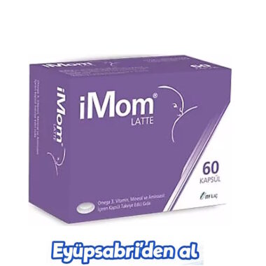 Imom Latte Emziren Anneler İçin Multivitamin 60 Kapsul Takviye Edici Gıda 2ADET