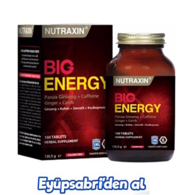Nutraxin Big Energy 60 Kapsül 2ADET