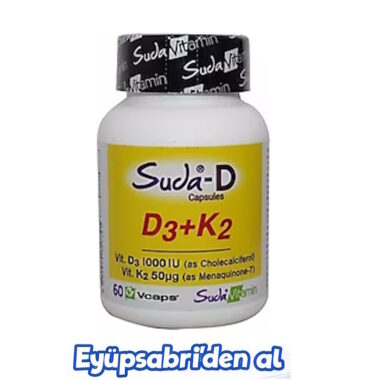 Suda Vitamin D3 K2 60 Kapsül 2ADET