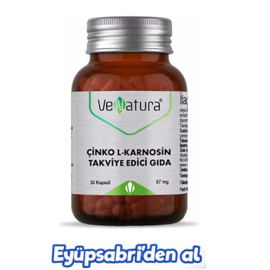 Venatura Çinko L-Karnosin 30 Kapsül 2ADET