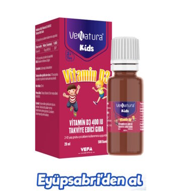 Venatura Kids Vitamin D3 20 Ml 2ADET