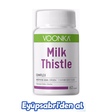 Voonka Milk Thistle 62 Kapsül 2ADET
