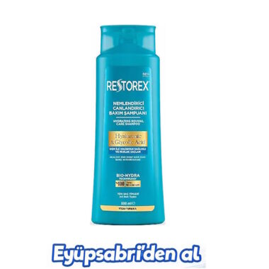 Restorex Hyaluronic Glycolic Acid Tüm Saç Tipleri Şampuan 500 ml 2ADET