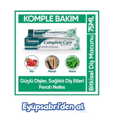 Himalaya Complete Care 75 ml Florürlü Diş Macunu 2ADET