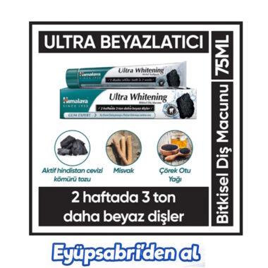 Ultra Whitening Bitkisel Diş Macunu 2ADET