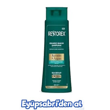 Restorex Keratin ve Argan Onarıcı Şampuan 500 ml 2ADET